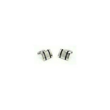 Classic Engagement Wedding Cufflinks with Stamping crafts 316L / 304#