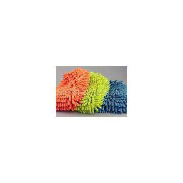 Blue Non-Woven Microfiber Dust Mop / Wet Floor Mop 80% Polyester