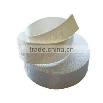 White Nylon Jacquard Webbing