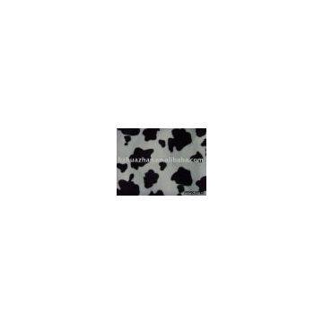 Animal Printed Car Seat Cover Velvet Fabric