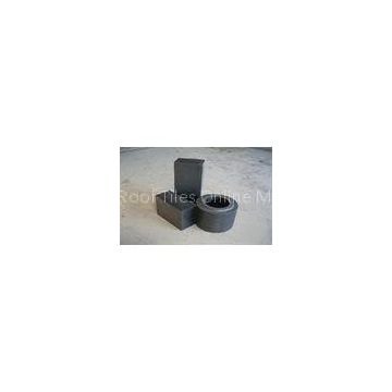 Steel Ladles Magnesia Carbon Brick , High Basic Slag Resistance Refractory Blocks