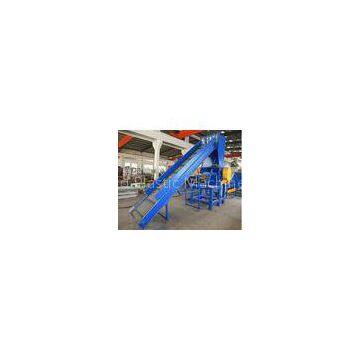 Automatic PET Bottle Flakes Plastic Crusher Machine with Claw Cutter / Flat Cutter