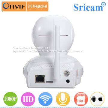 Sricam SP019 Full HD2.0MP Two Way Audio IP Camera Pan/Tilt Indoor Security Camera (White) photo-4