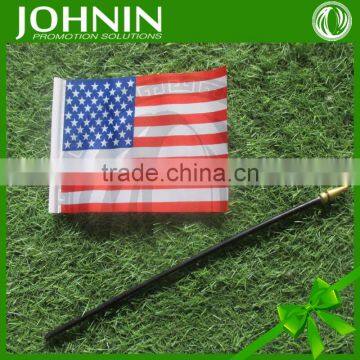 good quality cheap hand shaking plastic flag poles