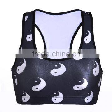 2015 Women Sport Bra Digital Print Bra Plus Size S131-71
