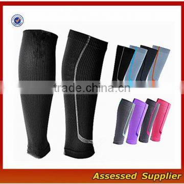 WH-139 sporty running slim leg 20-30mmHg strong support compression calf sleeves women and men with cheap price