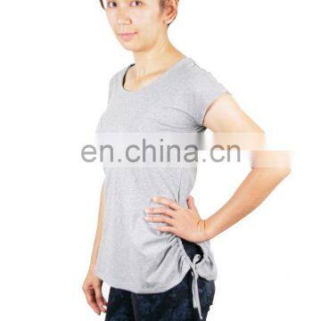 Lofbaz Women's Stylish Hollow Out Back Tops T-shirts photo-6