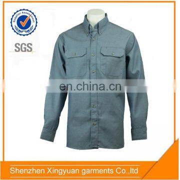 Wholesale Aramid Nomex III Fire Retardant Long Sleeve Shirts With Reflector photo-6