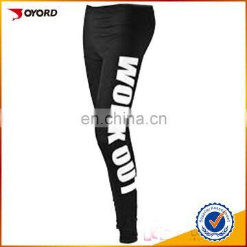 custom logo sublimation womens workout gym lycra leggings