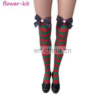 Wholesale Nylon Cute Sexy Striped Stockings For Halloween photo-4