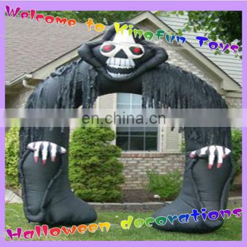 Horrible inflatable Skull arch decorations