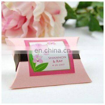 Pink Pillow Party Favor Box