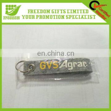 Logo Custom Printed Cheap Promotional Felt Keychain