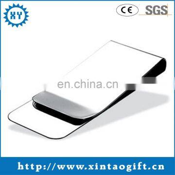 Stainless steel material 55*25mm blank money clip