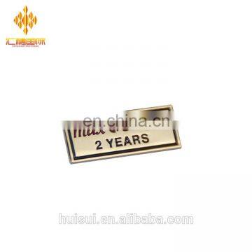 promotion custom letter logo badge,clothing logo badge