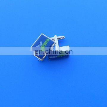 Promotional Blank Logo Rectangle Shape Cufflinks photo-5
