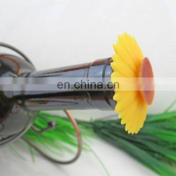 Wholesale Fda Silicone Printing Logo Wine Beer Bottle Cap