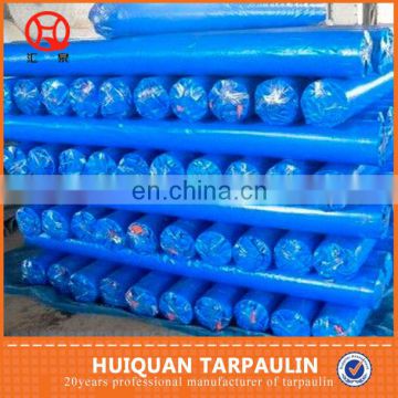 Waterproof Pe tarpaulin roll blue/ orange color poly tarps