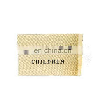 custom made No MOQ for all kinds of woven label cloth name labels