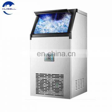 Full Production 80Kg Bin Capacity Square Ice Machines Commercial photo-3