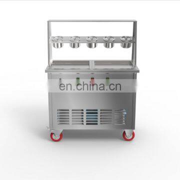 Electrical Manufacture Fry Ice Cream Machine Fried Ice Cream Roll Machine