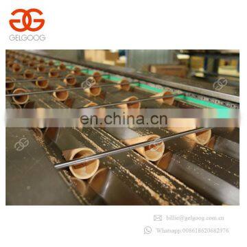 Fast Speed Commercial Ice Cream Cone Baking Machine Making Equipment Rolled Sugar Cone Machinery photo-7