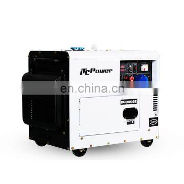 5kw silent diesel generator portable price 220 v 50 hz