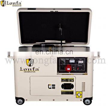 Portable silent soundproof 5kw 5kv diesel generator set