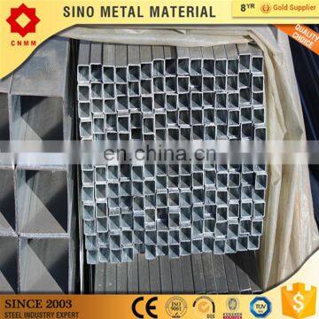 hot dip galvanized square tube