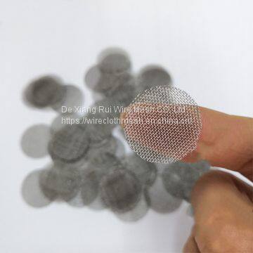 Plain Woven Stainless Steel Smoking Pipe Screens Ultra Thin for Filter photo-3