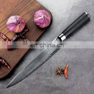 Super Sharp Real Japanese Steel Damascus Slicing Knife photo-2
