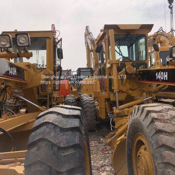 USED CAT 140H JAPAN HYDRAULIC GRADER photo-2