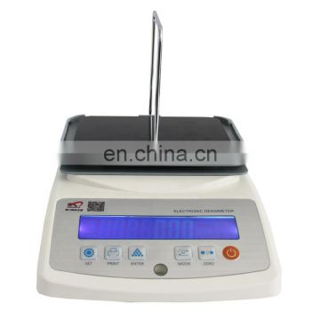 ZONHOW Digital High Precision Density Meter Testing Equipment Tester Laboratory High-precision Solid and Liquid Densimeter Price