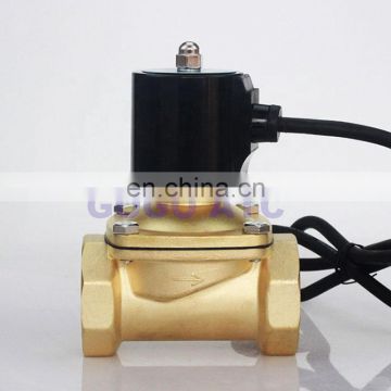 IP68 2 way 2A series fountain water solenoid valve 1-1/2" 2 inch 220V AC Normally close 2W400-40 2W500-50 large underwater valve