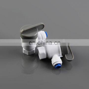 water purification parts ball valve pure water filter sink adapter replacement