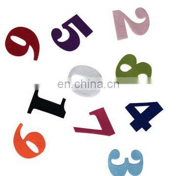 Customized laser cutting 1mm 2mm 3mm 4mm various shape felt cutouts