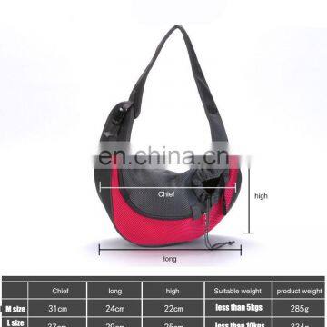 Comfortable Adjustable Pouch Single Shoulder Pet Carrier Bag Tote Pet Sling Bag For Small Dog Cat