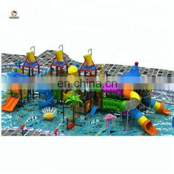 Funny New commercial plastic water slides for 3 to 15 years old kids play