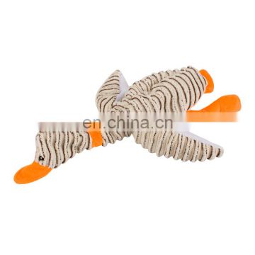 Wholesale Custom Durable Animal Duck Dog Chewing Toys Squeak Pet Toy