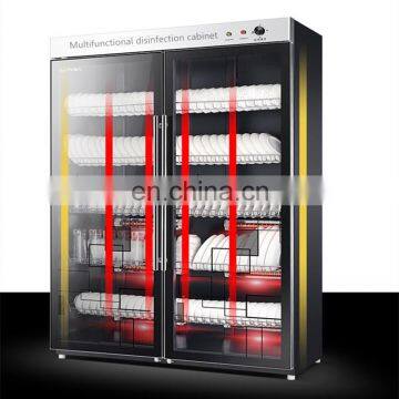 Stainless Steel Sideboard Disinfection Cabinet Commercial Double Door Large Capacity Disinfection Cupboard photo-3