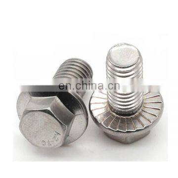 High Quality Hastelloy C276 Stainless Steel Hexagon Head Flange Bolt photo-2