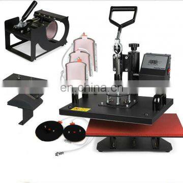 8 in 1 combo heat press machine-mug ,T-shirt,cap