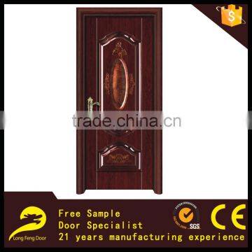 high quality new design stable steel wood door