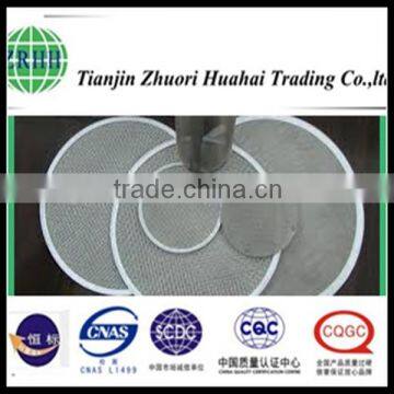 Round shape wire mesh disc screen