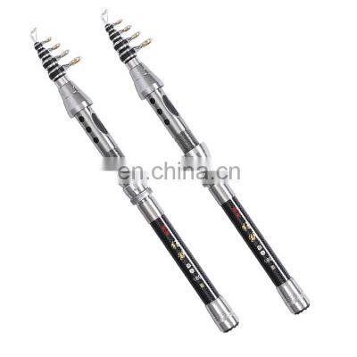 2.7M Ultra Light Carbon Fiber Telescopic Rod Matrix Technology Fishing Rod Portable Rotating Carp Fishing Rod photo-4