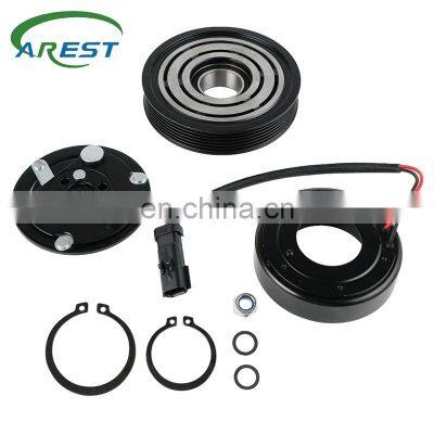 Car A/C Compressor Clutch Assembly Kit Black Steel for Jeep Liberty Dodge Dakota Ram