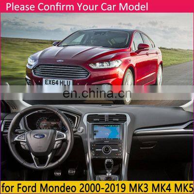 for Ford Mondeo MK3 MK4 MK5 2000~2019 Anti-Slip Mat Dashboard Cover Pad Sunshade Dashmat Carpet Accessories 2004 2006 2008 2012 photo-2