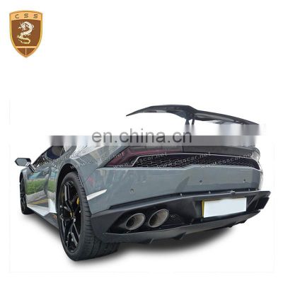 New accessories car vorsteine style carbon fiber spoilers rear trunk wing for lambo huracan lp610 lp580