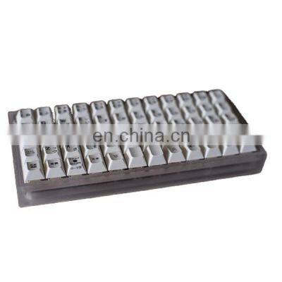Pc Acrylic Abs Pom 96/980 104 Пользовательские кейкапы для механических клавиатур Rk100 Японская клавиатура Gmk Pudding Xda Пользовательские Ptb кейкапы