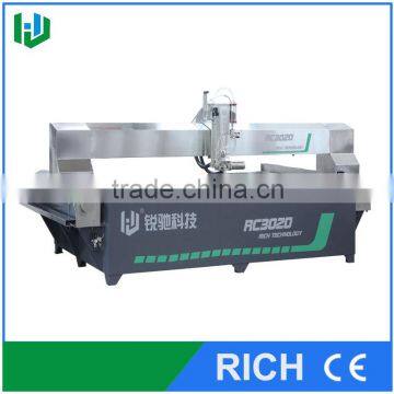 Abrasive Ultra High Pressure water jet cutting marble cutting machine